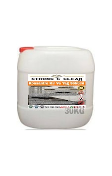 Strong&Clean Yağ Çöz Konsantre 30 KG Strong&Clean Yağ Çöz Konsantre 30 KG