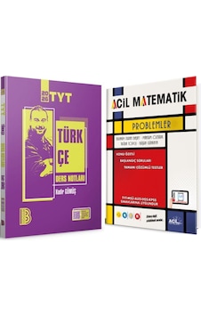 Benim Hocam Tyt Türkçe Video Ders Notları Ve Acil Problemler Soru Bankası 2 Kitap Set