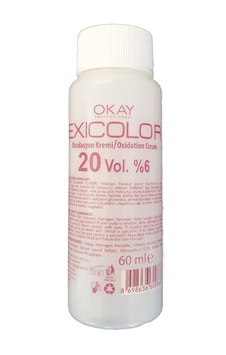 Exicolor 20 Volüm Oksidan Peroksit 60 Ml (539503164) Exicolor 20 Volüm Oksidan Peroksit 60 Ml (539503164)