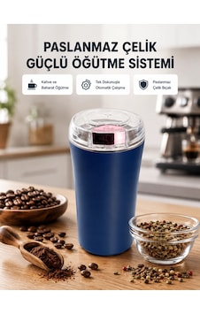 Paslanmaz Çelik Kahve Ve Baharat Öğütücü Otomatik Mekanizma - 15000 Diğer