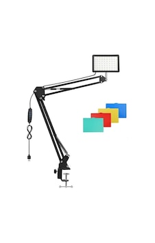 19cm 13 Watt 120 Led Fotograf Video Işığı Kelepçeli Masa Kıskaç Kolu Vlog Ürün Youtube Canlı Yayın 19cm 13 Watt 120 Led Fotograf Video Işığı Kelepçeli Masa Kıskaç Kolu Vlog Ürün Youtube Canlı Yayın