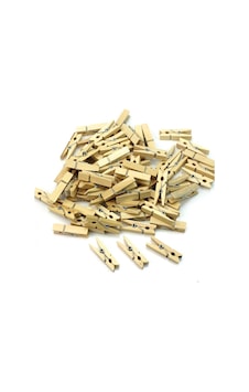 100 Lü Ahşap Mandal 2.5 Cm 10 Paket - 1000 Adet 100 Lü Ahşap Mandal 2.5 Cm 10 Paket - 1000 Adet