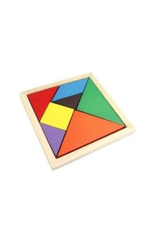 7 Parçalı Ahşap Tangram
