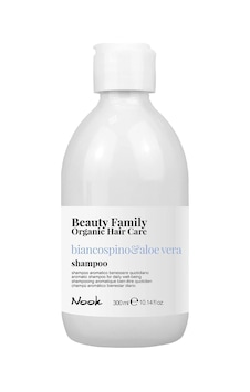 Nook Beauty Family Aloe Vera Özlü Nemlendirici Yatıştırıcı ve Canlandırıcı Şampuan 300 ML Nook Beauty Family Aloe Vera Özlü Nemlendirici Yatıştırıcı ve Canlandırıcı Şampuan 300 ML