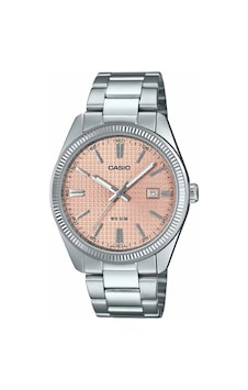 Casio Mtp-1302pe-4avdf Quartz Çelik Gri Pembe Kadran 39 Mm Erkek Kol Saati Gri
