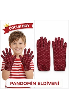 Geesglobal Çocuk Boy Pandomim Eldiveni Beyaz Puantiyeli Bordo Renk Gösteri Eldiveni 23 Nisan 19 Mayıs Geesglobal Çocuk Boy Pandomim Eldiveni Beyaz Puantiyeli Bordo Renk Gösteri Eldiveni 23 Nisan 19 Mayıs
