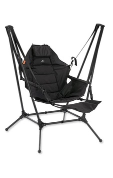 Escamp Queen Swing Chair Kamp Sandalyesi Siyah, Katlanabilir Tasarım, Hafif Ve Pratik, Outdoor Için Escamp Queen Swing Chair Kamp Sandalyesi Siyah, Katlanabilir Tasarım, Hafif Ve Pratik, Outdoor Için