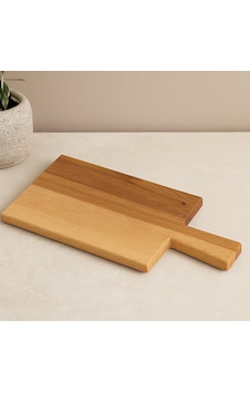 Saplı Ahşap Kesim Panosu 17x37 Cm Standart Saplı Ahşap Kesim Panosu 17x37 Cm Standart