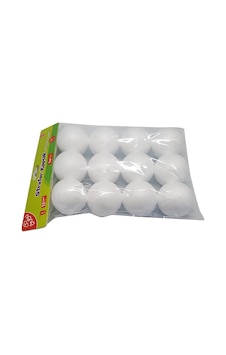 Bubu Strafor Köpük Top 6 Cm. 12'li Genel Bubu Strafor Köpük Top 6 Cm. 12'li Genel