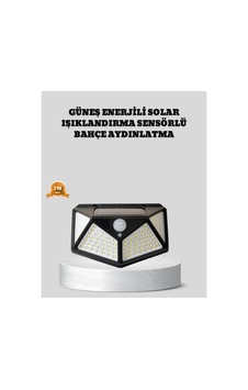 Güneş Enerjili Aydınlatma 100 Led Sensörlü Solar Dış Mekan Lamba Çok Renkli Çok Renkli Güneş Enerjili Aydınlatma 100 Led Sensörlü Solar Dış Mekan Lamba Çok Renkli Çok Renkli