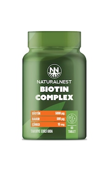 Naturalnest Biotin Complex 60 Tablet Naturalnest Biotin Complex 60 Tablet