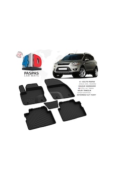 Ford Kuga 1 4d Araca Özel Havuzlu Kauçuk Paspas 2008-2013