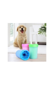 Silikon Jel Fırçalı Kedi Köpek Pati Ayak Yıkama Temizleme Kovası Küçük 5671