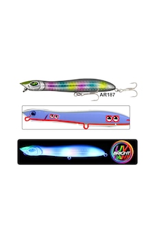 Eurofish Aragon Croax Zigzag 106mm 11gr Su Üstü Maket Balık Ar187 Eurofish Aragon Croax Zigzag 106mm 11gr Su Üstü Maket Balık Ar187