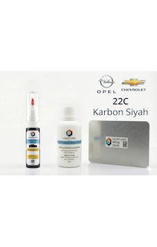 Colorguard Opel Chevrolet 22c Karbon Siyah Rötuş Seti - 2 Si 1 Arada İğne Ve Fırça Uçlu Şişe, Solüsyon Ve Rötuş Çeliği Colorguard Opel Chevrolet 22c Karbon Siyah Rötuş Seti - 2 Si 1 Arada İğne Ve Fırça Uçlu Şişe, Solüsyon Ve Rötuş Çeliği