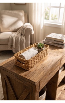 Hasır Rattan Organizer Sepet Kulplu Dekoratif Düzenleyici Sepet 31 X 13 X 8 Cm Çok Amaçlı Mutfak Banyo Raf Dolap Organizeri Doğal Hasır Sepet Kahverengi Kahverengi Hasır Rattan Organizer Sepet Kulplu Dekoratif Düzenleyici Sepet 31 X 13 X 8 Cm Çok Amaçlı Mutfak Banyo Raf Dolap Organizeri Doğal Hasır Sepet Kahverengi Kahverengi