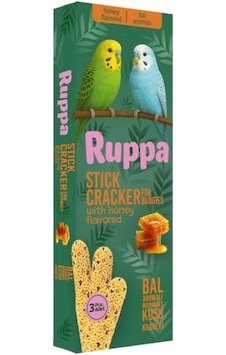 Ruppa Bal Aromalı Muhabbet Kuşu Krakeri 3'lü 100 G Ruppa Bal Aromalı Muhabbet Kuşu Krakeri 3'lü 100 G