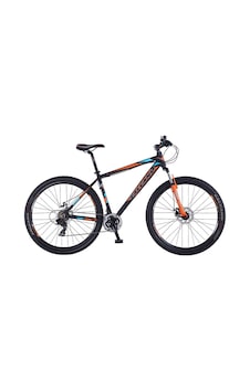 Salcano Ng 750 27,5 Hd 18" Dağ Bisikleti Hidrolik Disk Fren Full Shimano 21 Vites - Siyah Turuncu Turkuaz Siyah - Turuncu - Turkuaz