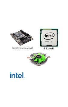 I5 3.Nesil İşlemci/H61 Anakart/Cpu Fan I5 3.Nesil İşlemci/H61 Anakart/Cpu Fan
