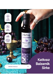 Pavone Katkısız Balzamik Sirke 250 ML Pavone Katkısız Balzamik Sirke 250 ML