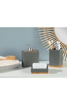 Madame Coco Moderne 3-lü Banyo Seti 1kbnyo015514,4x5,7x15,9cm-antrasit Madame Coco Moderne 3-lü Banyo Seti 1kbnyo015514,4x5,7x15,9cm-antrasit