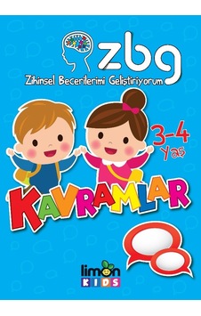 Zbg Kavramlar 3-4 Yaş Limon Kids Zbg Kavramlar 3-4 Yaş Limon Kids