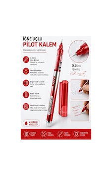 Pilot Kalem İğne Uçlu 1 Adet Stilo Pilot Kalem 0.5mm İnce Uçlu Pilot Kalem Likit Mürekkepli Pilot Kalem Kırmızı Pilot Kalem İğne Uçlu 1 Adet Stilo Pilot Kalem 0.5mm İnce Uçlu Pilot Kalem Likit Mürekkepli Pilot Kalem Kırmızı