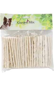 Gardenmix Sütlü Burgu Stick Köpek Çiğneme Çubuğu 100 Adet