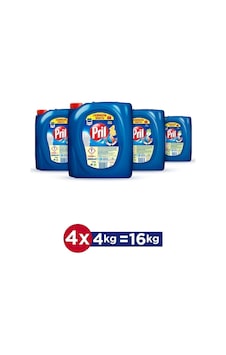 Pril Elde Yıkama Limon + Elma Kokulu Sıvı Bulaşık Deterjanı 4 x 4 KG Pril Elde Yıkama Limon + Elma Kokulu Sıvı Bulaşık Deterjanı 4 x 4 KG