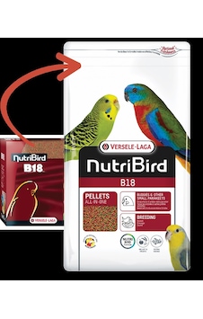Nutribird B18 Muhabbet Pelet Yem 3 Kg Nutribird B18 Muhabbet Pelet Yem 3 Kg