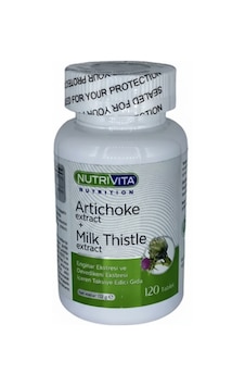 Nutrivita Artichoke Milk Thistle Extract 120 Tab