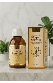 Gnb Vitapex Growvit Liquid L-arjinin Kolostrum L-karnitin 150 Ml Şurup Gnb Vitapex Growvit Liquid L-arjinin Kolostrum L-karnitin 150 Ml Şurup