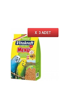 Vitakraft Menü Premium Muhabbet Kuşu Yemi 500 Gr (3 Paket) Vitakraft Menü Premium Muhabbet Kuşu Yemi 500 Gr (3 Paket)