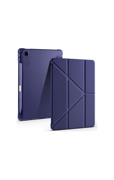 Aksesuarcim Tb-311fu İle Uyumlu Kılıf Silikon Yumuşak Kalem Bölmeli Esnek 4 Farklı Stand Olabilen Tablet Kılıfı Lacivert Sku: Zeusb0frn7l4bb Arka Kapak