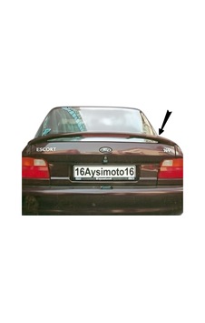 Ford Escort Sedan Bagaj Spoileri Lambalı / Astarlı - 921480212