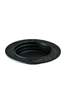 Lava Döküm Oval Döner Sos Tabağı. Ölçü Ø18cm. Lava Döküm Oval Döner Sos Tabağı. Ölçü Ø18cm.