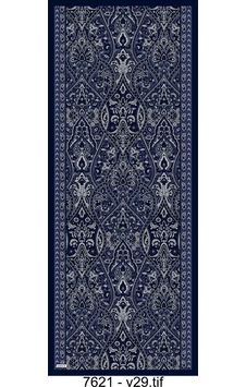 Mirsoy Scarf Sara Etnik Desen Şal Lacivert Mirsoy Scarf Sara Etnik Desen Şal Lacivert