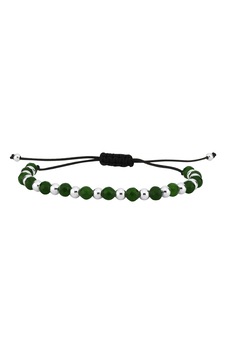 Altınsepeti Gümüş Toplu Yeşil Taşlı İpli Bileklik G246blm3 Altınsepeti Gümüş Toplu Yeşil Taşlı İpli Bileklik G246blm3