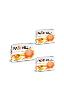 Ledapharma Pasthill Portakal 24 Adet Boğaz Pastili 3'Lü Ledapharma Pasthill Portakal 24 Adet Boğaz Pastili 3'Lü