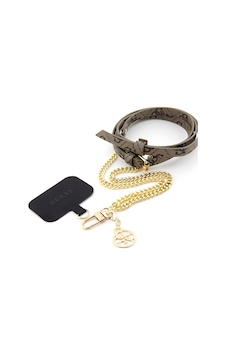 Guess Lisanslı 4g Desenli Zincirli 4g Metal Logolu Çapraz Vücut Pu Telefon Askı Kayışı Kahverengi Guess Lisanslı 4g Desenli Zincirli 4g Metal Logolu Çapraz Vücut Pu Telefon Askı Kayışı Kahverengi