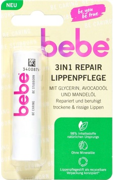 Bebe Zartpflege Koruyucu 3in1 Doğal Dudak Bakım Lip 4,9gr Bebe Zartpflege Koruyucu 3in1 Doğal Dudak Bakım Lip 4,9gr