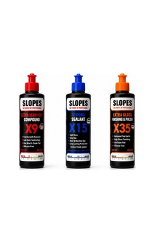 Slopes X9 Extra Kalın X15 İnce Pasta X35 Hare Giderici Seti 250 Ml Slopes X9 Extra Kalın X15 İnce Pasta X35 Hare Giderici Seti 250 Ml