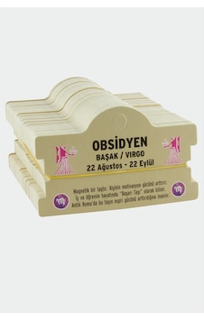 Obsidyen - 661 - & Başak Burç Bileklik - Csmo-tex - Kartı Kahverengi Obsidyen - 661 - & Başak Burç Bileklik - Csmo-tex - Kartı Kahverengi