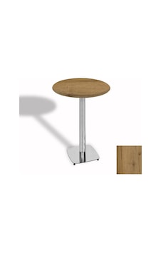 Bistro Masa Tokyo Kromnikel - Werzalit, Wermodin Ve Allzalit Tabla 70 Cm Çap - Canyon Palace Oak Çok Renkli Bistro Masa Tokyo Kromnikel - Werzalit, Wermodin Ve Allzalit Tabla 70 Cm Çap - Canyon Palace Oak Çok Renkli