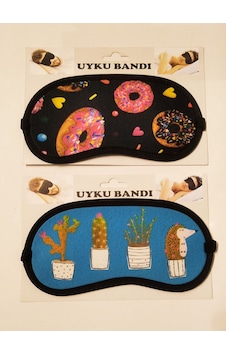 Bi Dünya Saat Aksesuar 2 Li Uyku Bandı Eğlenceli Figürlü Her Yaşa Uygun Renkli - 240001680 Renkli Bi Dünya Saat Aksesuar 2 Li Uyku Bandı Eğlenceli Figürlü Her Yaşa Uygun Renkli - 240001680 Renkli