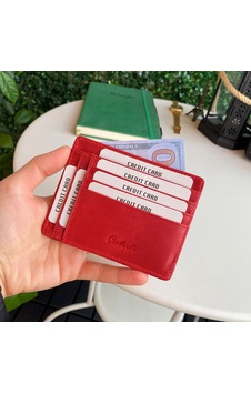Contacts Flerna - Super Slim Rfid Korumalı Deri Kartlık Cüzdan Contacts Flerna - Super Slim Rfid Korumalı Deri Kartlık Cüzdan
