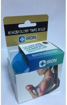 Medikal Iron Kinesiology Bandı-kinesio Tape 5cmx5m Mavi Renk Medikal Iron Kinesiology Bandı-kinesio Tape 5cmx5m Mavi Renk