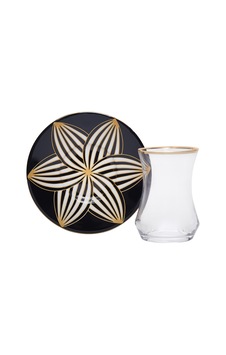 Decorium Çay Takımı 12 Parça Monochrome V1 M01875 Şeffaf Decorium Çay Takımı 12 Parça Monochrome V1 M01875 Şeffaf
