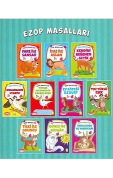 Ezop Masalları (10 Kitap) - Ema Yayınları Ezop Masalları (10 Kitap) - Ema Yayınları