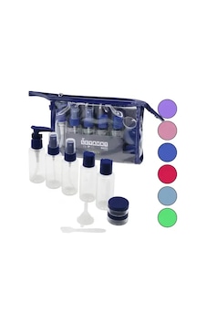 Cr-3110 7pcs Seyahat Kozmetik Set Çok Renkli Cr-3110 7pcs Seyahat Kozmetik Set Çok Renkli